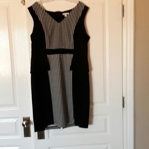 Black and white dress